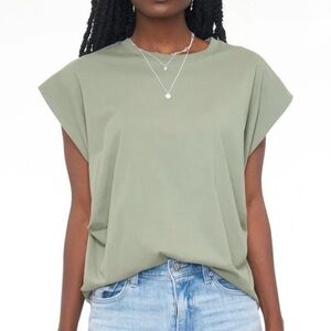 Pistola Trina Tee in Olive Size Medium